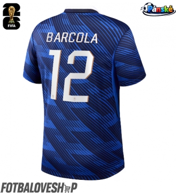 Francie Bradley Barcola #12 Domácí Dres MS 2026 Krátký Rukáv